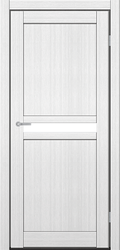 Дверь Art Door ART 07.04 белая (800х2000мм.) ПВХ пленка, стекло сатин
