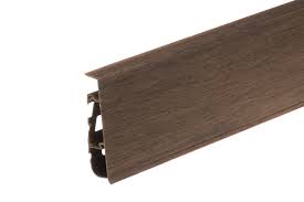 Плінтус ПВХ Hi Line Prestige Cezar Матовый №106 Гікорі (74*22*2500)