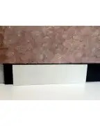 Плінтус алюмінієвий прихованого монтажу Best Deal Чорний 2/60 (2,5 м)