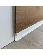 Плінтус алюмінієвий LED Best Deal Білий 5/40/2,5 м