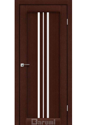 Дверь межкомнатная Darumi Stella Венге панга (800*2000) стекло сатин белое