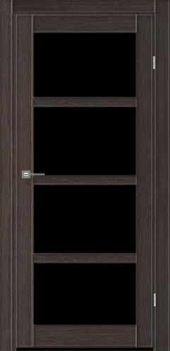 Дверь Art Door  ART 04.02 каштан (800х2000мм.) ПВХ стекло сатин