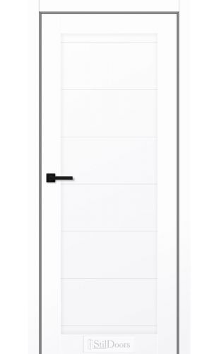 Дверне полотно TORONTO 800 х 2000, Білий Кристал