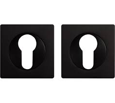 Накладка AJAX под цилиндр ETК. JK51 BL-24 чёрный Ск