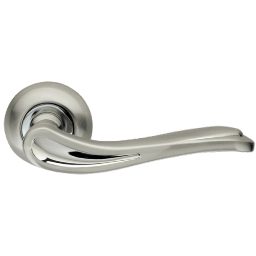 Ручка дверная Armadillo раздельная Octan-3 LD64-1SN/CP матовый никель/хром