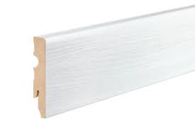 Плінтус Cezar MDF (349) Powdear Snow (80x13x2200)