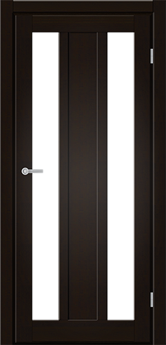 Дверь Art Door ART 05.03 венге (800х2000мм.) ПВХ пленка, стекло сатин