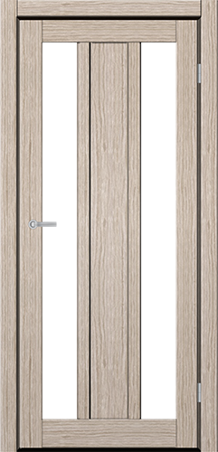 Двері Арт Двері АРТ 05.03 дуб (900х2000мм.) плівка ПВХ, скло сатин