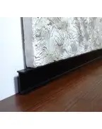 Плінтус алюмінієвий прихованого монтажу Best Deal Чорний 2/30 (3 м)