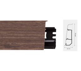 Плінтус Arbiton INDO №140 Дуб Тасманский (70*26*2500мм) (10шт/уп)