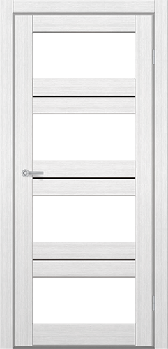 Дверь Art Door M 302 белая (700х2000мм.) ПВХ пленка, стекло сатин