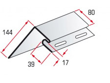 Сайдинг Альта Flex околооконная планка рожь (3,05м.п./шт) (5шт/уп)