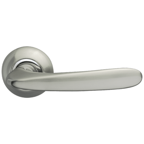 Ручка дверна Armadillo роздільна Pava-3 LD42-1SN/CP матовий нікель/хром