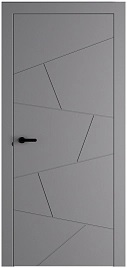 Двери Терминус Frezzato эмаль 714 (800*2000) серая эмаль  глухая