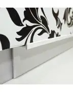 Плінтус алюмінієвий прихованого монтажу Best Deal Білий 7/30 (2,5м)