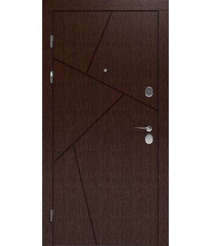 Двері вхідні Родос Line LNZ006(МДФ/МДФ) (880.960х2050)