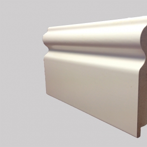 Плінтус МДФ Супер Профіль h 110 Бланко ПП16110 (2800х110х16мм) (8шт/уп/22,8кг)