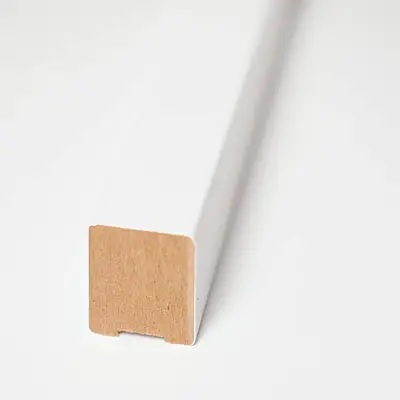 Планка МДФ декоративна 2529 Біла 25*30*2800 (12шт/уп)