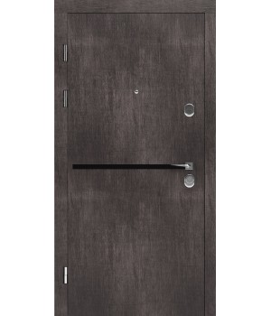 Двері вхідні Родос Standart STZ002(МДФ/МДФ) (880.965х2050)