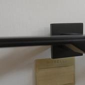 Дверные ручки Morelli Exclusive KUB MH-49 BL-S6 ЦАМ черный