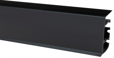 Плінтус Salag LIMA (NG72) №Е0 Чорний Мат Люкс (72*22*2500мм) матовий (24шт/уп)