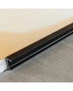 Плінтус алюмінієвий прихованого монтажу Best Deal Чорний 2/20 (3 м)