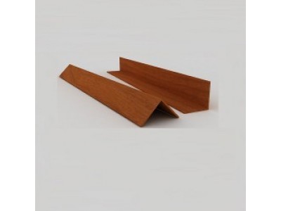 Угол ПВХ Омис (15х15) вишня (2,75м.п/шт) (25шт/уп)