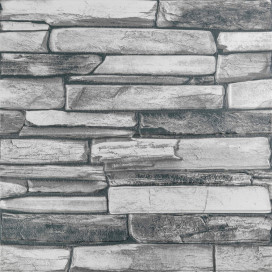 Панель стеновая 3D 680*680*4mm серый сланец (D) SW-00002003