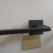 Дверные ручки Morelli Exclusive KUB MH-50 BL-S6 ЦАМ черный