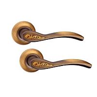 Дверная ручка Fuaro Aria RM CFB-18 кофе глянец