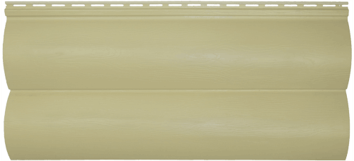 Сайдинг Альта Block House Slim панель бежевая (230*3660)(0,842кв.м/шт)(10шт/уп)