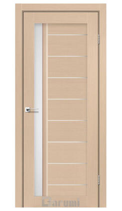Дверь межкомнатная Darumi Bordo Дуб боровой (800*2000) стекло сатин белое
