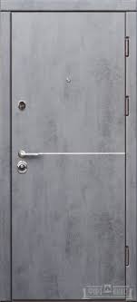 Двері вхідні Форт Нокс Стандарт Токио бетон темный/ бетон бежевый 850 х 2030