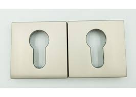 Накладка под ключ Trion квадратная (FTE49+cylinder) BC-P total браш хром