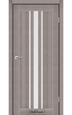 Дверне полотно ARIZONA StilDoors Трюфель  (800*2000) ПВХ, скло сатин