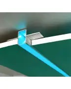 Алюмінієвий профіль тіньового шва роздільний РПТШ 15 без покриття 3 м/п