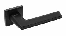 Ручка дверна PRIUS (eco) МОДЕСТ( А 6 мм) мат чорна