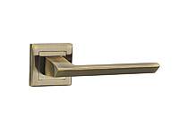 Дверная ручка Punto Blade QL ABG-6 зеленая бронза