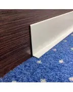 Мікро плінтус алюмінієвий  Best Deal 6/40/2,5 (640) Білий