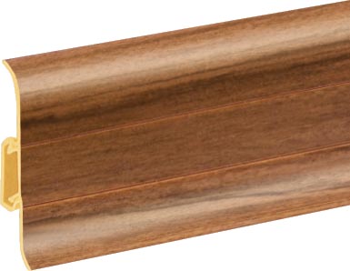 Плинтус Premium Cezar Матовый №131 Орех Африканский (59*22*2500)