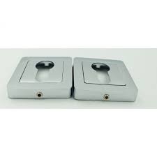 Накладка под ключ Trion  (96509 Лех) квадрат /РАМКА (ZL02cylinder) AL-75 МSN матовый никель (Ск)