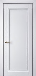 Дверь Терминус Неоклассик401 ПП белый матовый  (800*2000) глухая