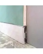 Плінтус алюмінієвий прихованого монтажу Best Deal Без покриття 2/80 (2,5м)