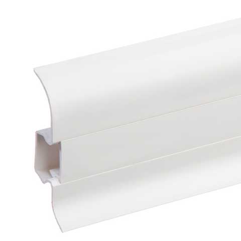 Плинтус Premium Cezar Матовый №89 Белый (59*22*2500)