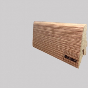 Плінтус МДФ Супер Профіль h 55 Фино-Бронза ПП1255 (2800х52х19мм) (19шт/уп/17,9кг)
