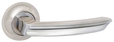 Ручка Ajax раздельная R.JR54.SIGMA (SIGMA JR) SN/CP-3 матовый никель/хром 140мм