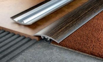 Поріг Salag Stratus S10 (30 * 1820мм) 06 Горіх потай півколо (10шт/уп)