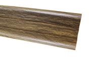 Плинтус матовый  Premium decor 366м Дуб Опаленый h 60 мм (2,50м.п/шт) (40шт/уп)