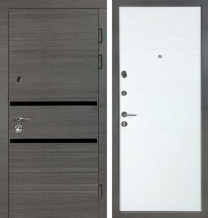 Двері Вхідні Булат К-8 (Kale) мод 514/191 Венге горизонт серый/ шелл горизонт 950 права СЧ