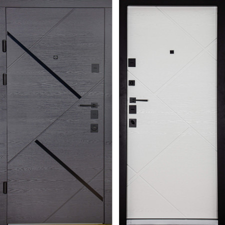 Двери Входные Магда тип 3 модель MG 520,1Титан горизонт/Шелл горизонт 194 860  (квартира)